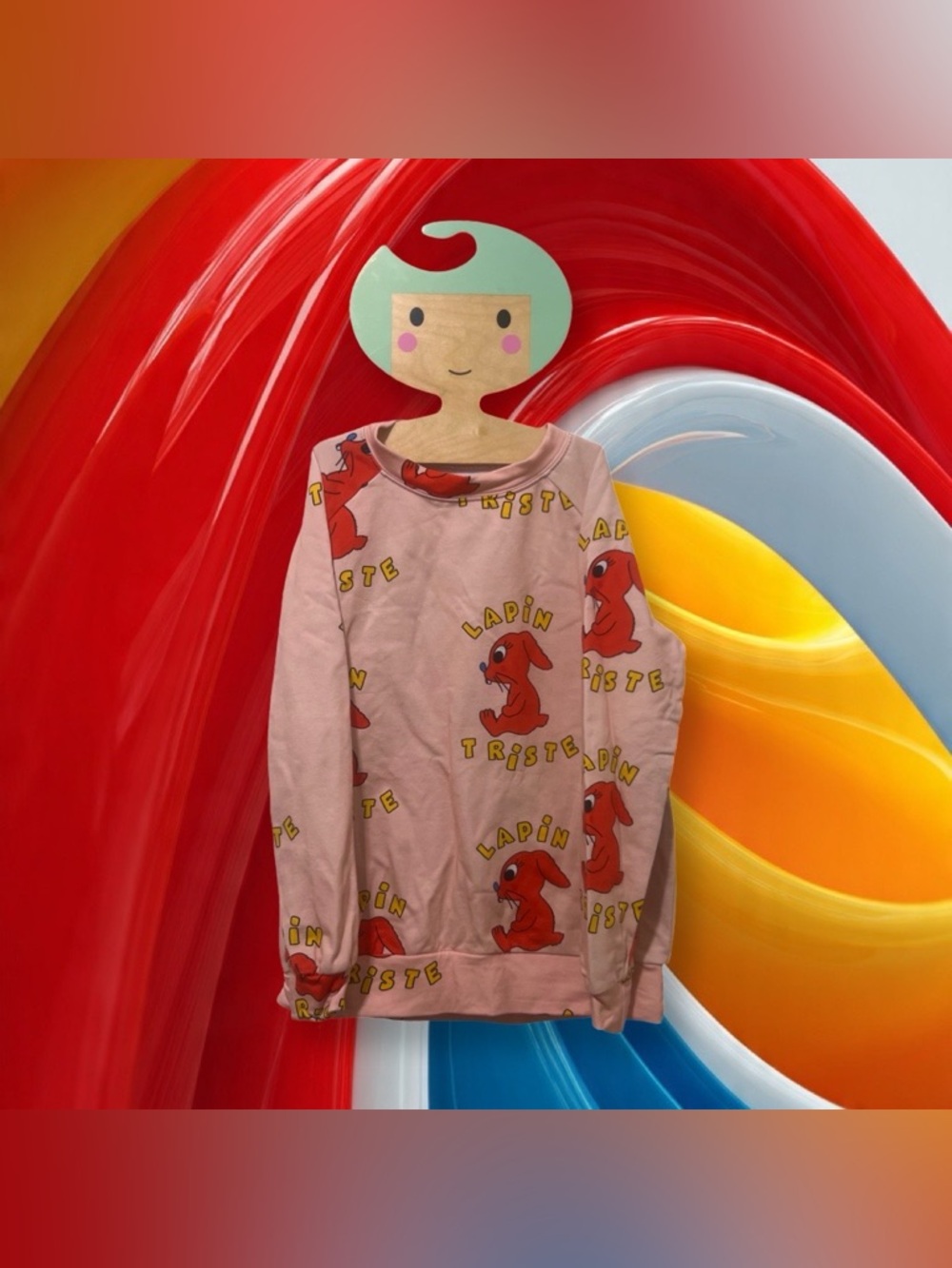 Banana Valentine Sad Rabbit Swearshirt
Great condition
8 years
Pink
Retired